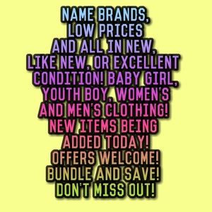NAME BRANDS AND LOW PRICES